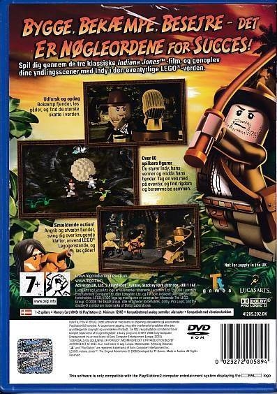 Lego Indiana Jones: The Original Adventures - PS2 (B Grade) (Genbrug)